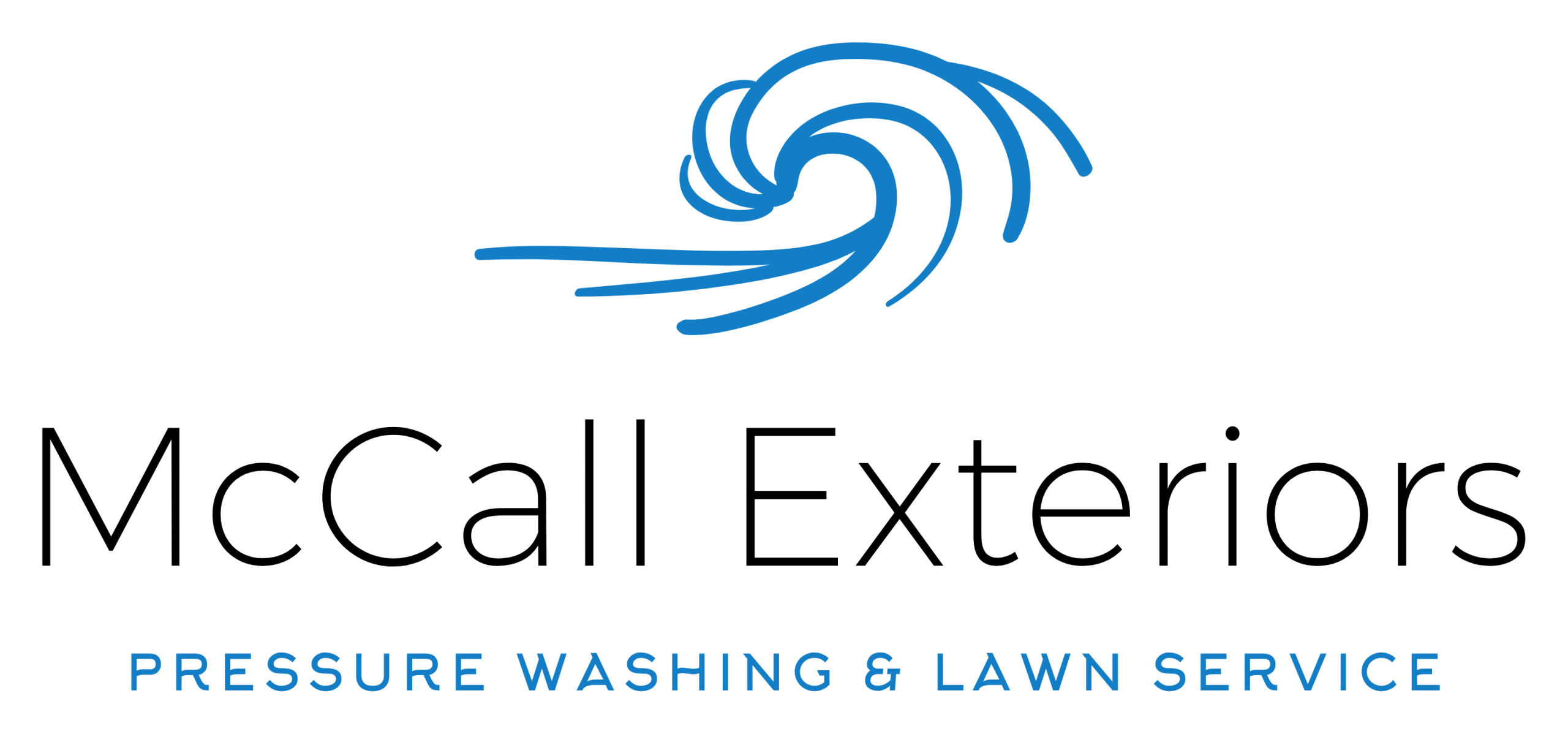 McCall Exteriors team providing professional pressure washing and lawn care in Virginia Beach, Norfolk, Chesapeake